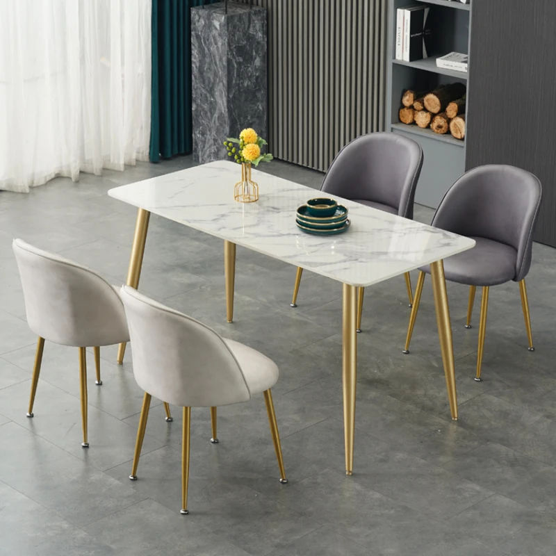 Designer Fancy Dining Chairs Modern Nordic Bedroom Home Chairs Vanity Occasional Sillas Salon Comedor Kitchen Furniture