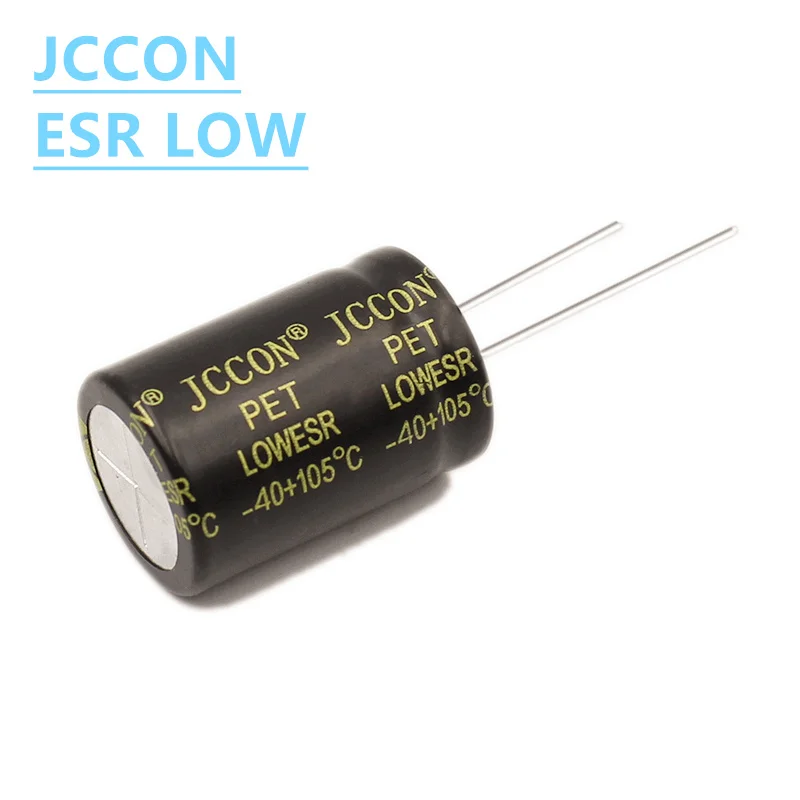 1Pcs JCCON Aluminum Electrolytic Capacitor 500v33uf 16x25 500v47uf 18x25 High Frequency Low ESR Low Resistance Capacitors