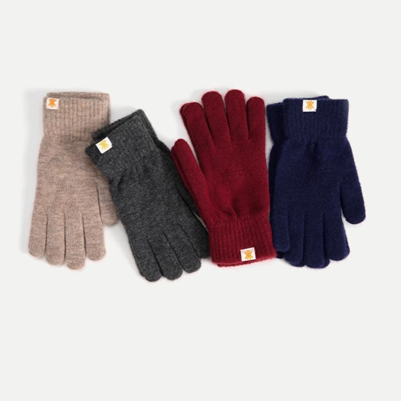 Wensli Christmas Gift Set Wool Scarf and Gloves Combo Red Premium Gift Box