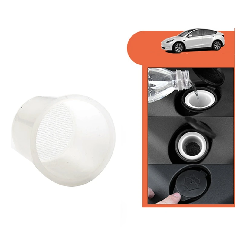 Car Wiper Water Inlet Filter For Tesla Model 3 3+ Model Y Glass Protective Cover Filter Dust Cover Auto Parts Accessories