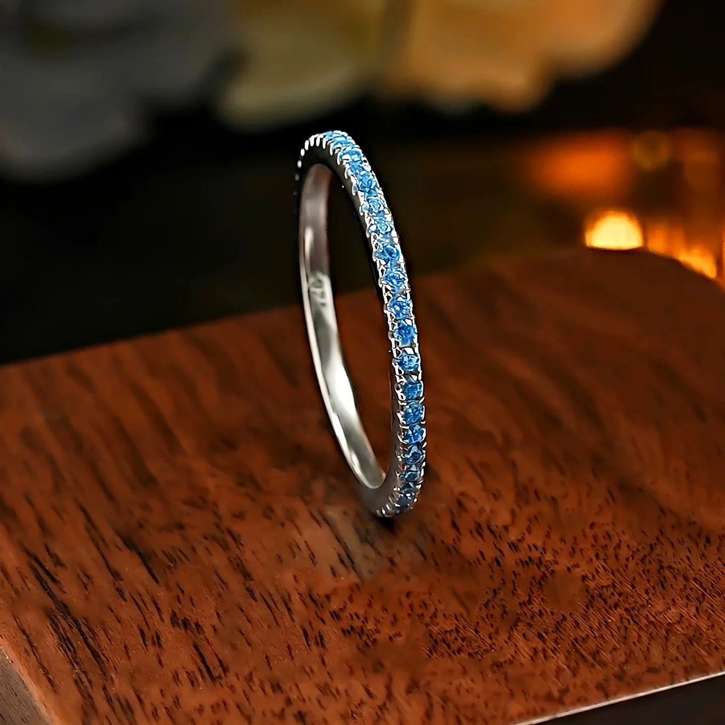 Exquisite Moissanite Ring Wedding Diamond Band for Women 925 Silver Female Crown Single Tail Ring Jewelry