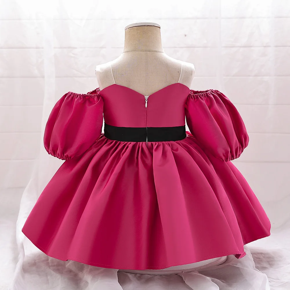 Summer Party Baby Girl Dress Toddler Elegant 1st Birthday Princess Prom Gown Kids Dresses for Girls Wedding Christmas Costumes