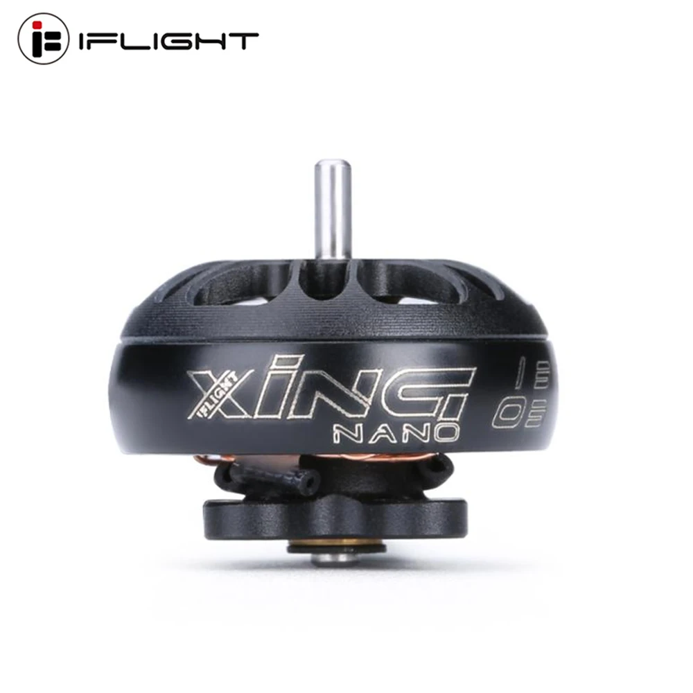 

IFlight XING 1303 5000KV FPV Micro Brushless Motor with 1.5mm shaft compatible 2 inch propeller 2-4S for FPV whoop Drone part