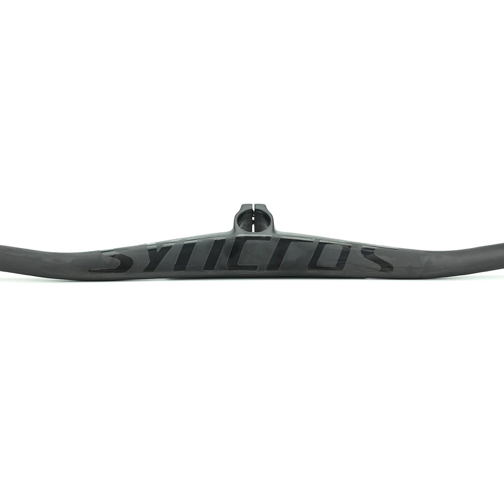 SYNCROS UD Carbon Integrated MTB Cockpit Handlebar Bicycle Riser 2° degree With 40/50/60/70mm Stem MTB Titanium screw