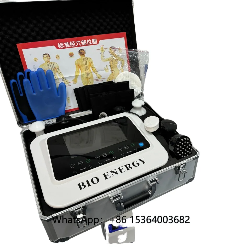 

Custom Genki Bes Smart Bio-Electric Meridian Therapy Body Gua Sha PC Material Neck & Scalp Massager with DDS Technology