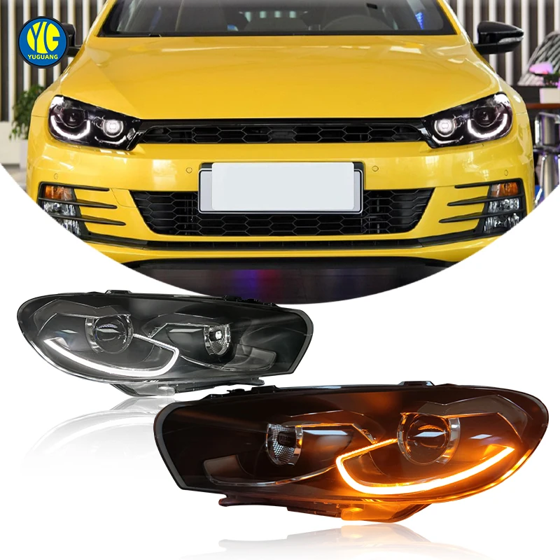 

For Volkswagen Scirocco Headlights 2009-2017 Auto Parts Upgrade Led Head Light DRL Front Lamps LED Headlights Assembly