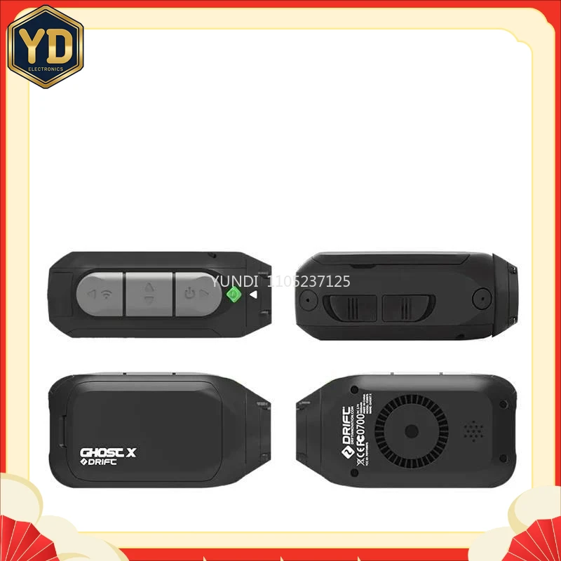 YD 1PCS Drift Ghost X Action Camera DVR 1080p Full Hd Wifi APP Motorcycle Bicycle Body Portable Sport Video Cam with Bike Bicycl