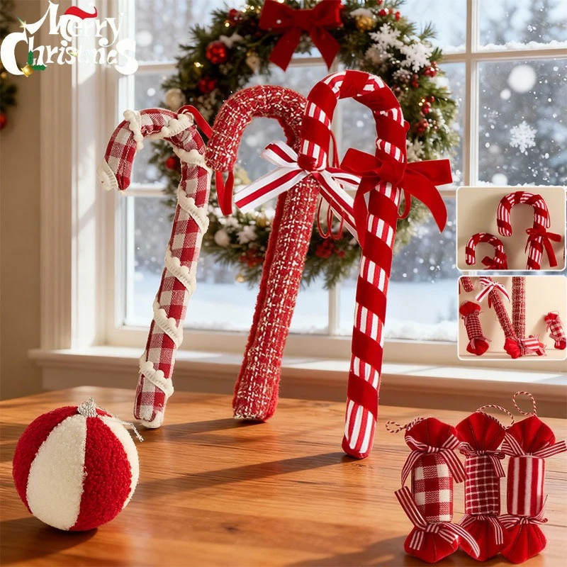 Photography Of The Year 2025 - 2025 Christmas Candy Hanging Ornaments Home