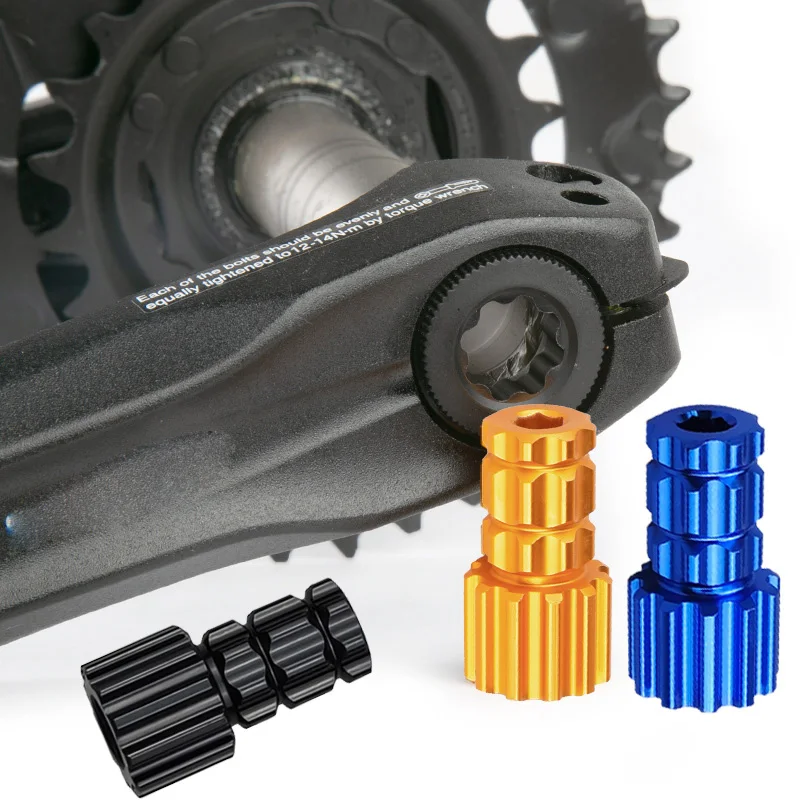 Herramienta 2 en 1 para tapa de biela de bicicleta, para ajuste de brazo hueco de biela XTR M9100, herramientas de extracción de biela para bicicleta de montaña y carretera