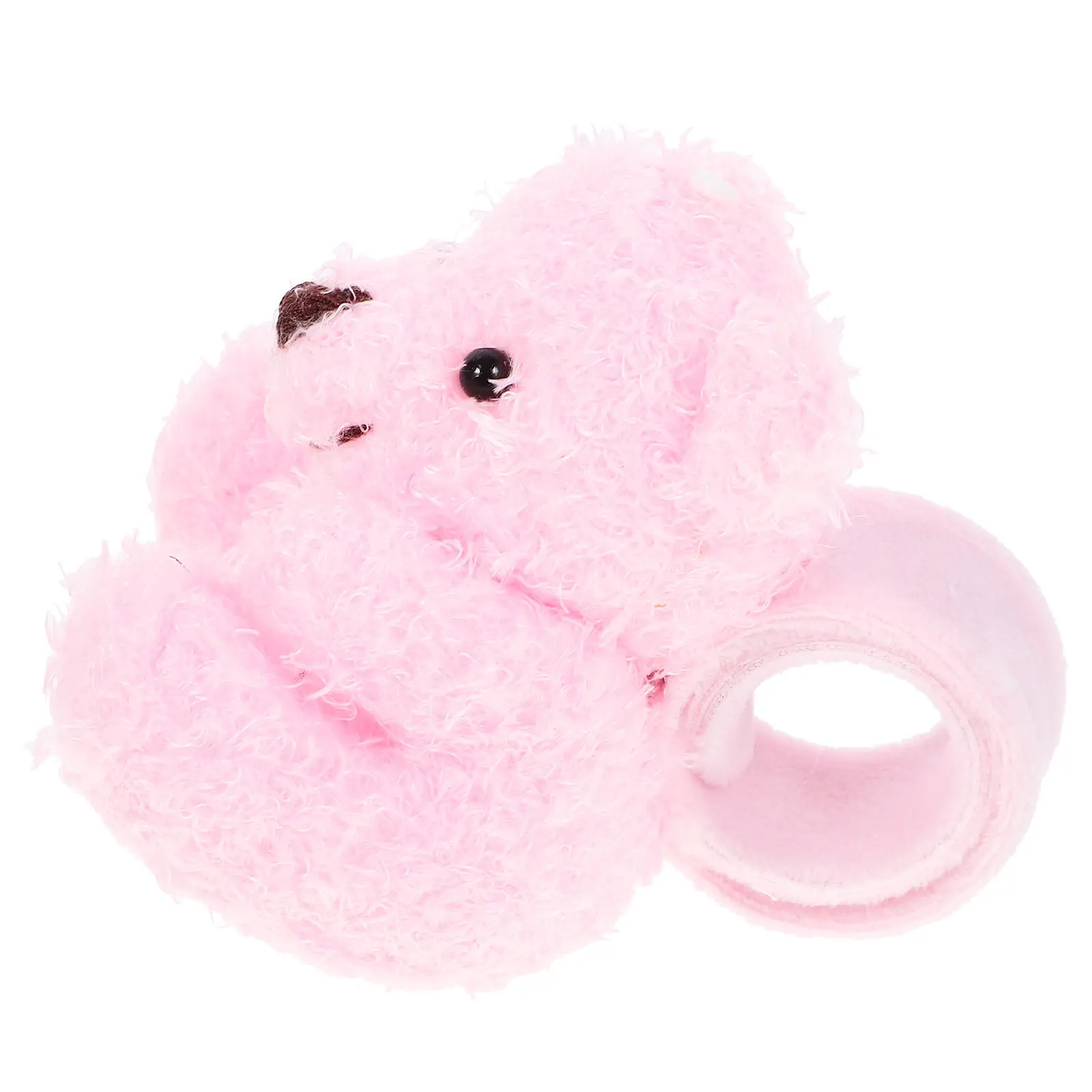 

Браслет-хлопушка с животными, милый мультяшный медведь, мягкий, удобный, износостойкий, для вечеринок, на день рождения, Хэллоуин, Рождество