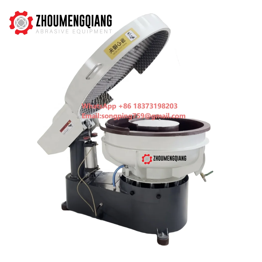 

150l/250l/300l Metal Vibratory Finishing Machine Low Noise Vibratory Deburring & Polishing Machine