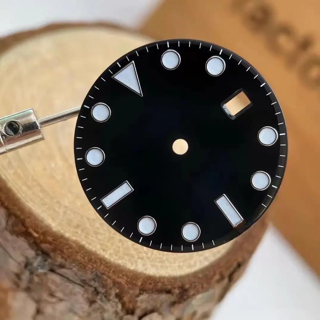 C factory luminous Watch dial compatible For 116610 Sub 3135 movement