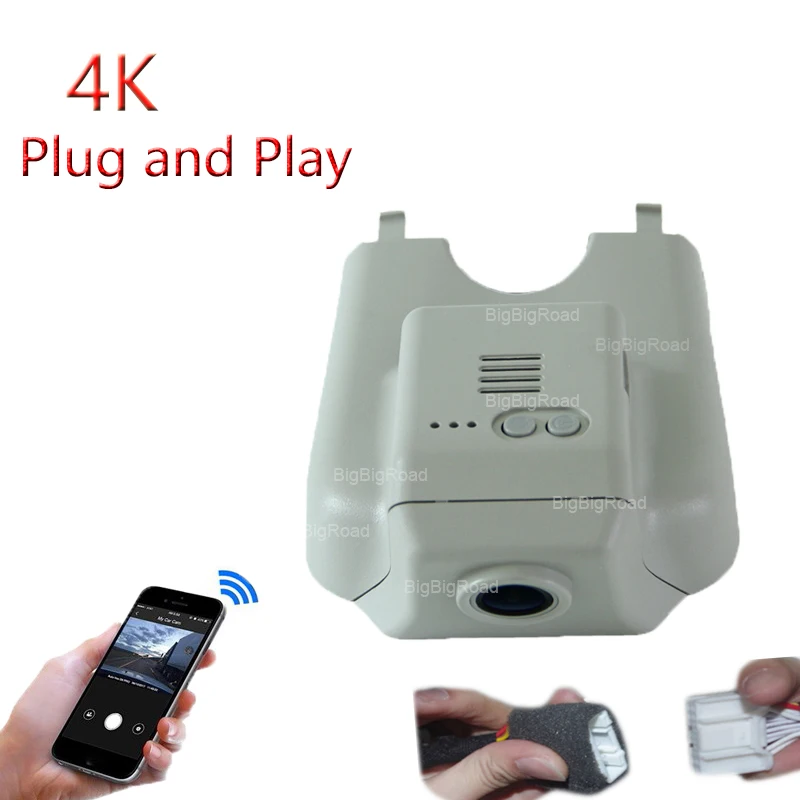 4K Plug And Play Car Wifi DVR Video Recorder Dash Camera FHD 2160P For Mercedes Benz ML M MB GL R Class W164 X164 W251