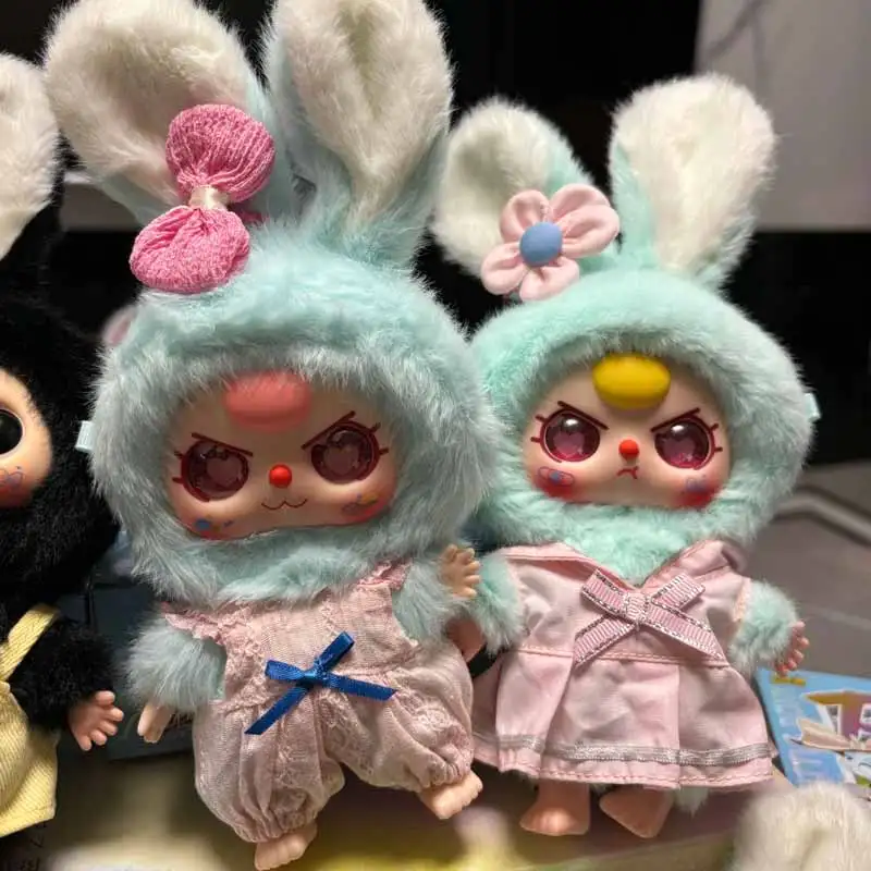 Babythree معكرون ليتل الأرنب سلسلة صندوق أعمى اللعب لطيف النوم رفيق دمية السرير زخرفة صندوق غامض مفاجأة متعة الهدايا #4