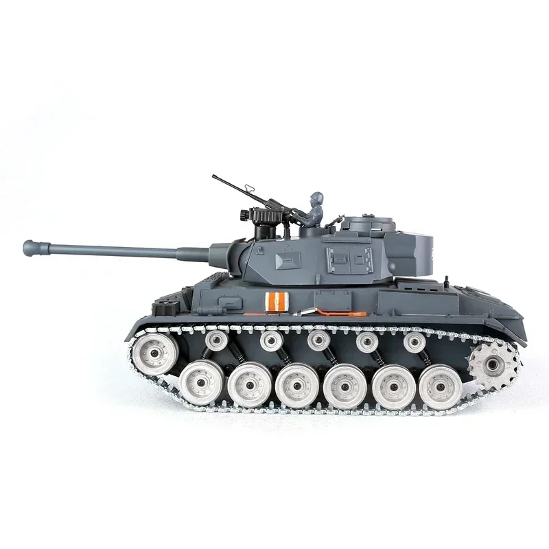 Hot 2024 Rc Dll827 1/18 Germany Lll Metal Tank Remote Control Model Tracked Off-road Climbing Car Toys Children Birthday Gifts