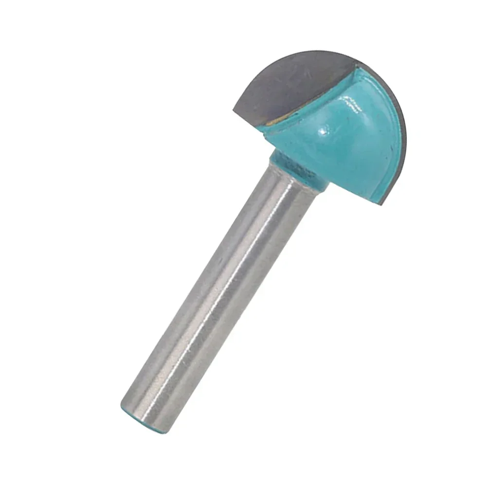 6*18mm Router Bit Woodworking Milling Cutter Carbide Round Head For 3D Engraving Chamfering Acrylic PVC Chipboard Tool Accessory