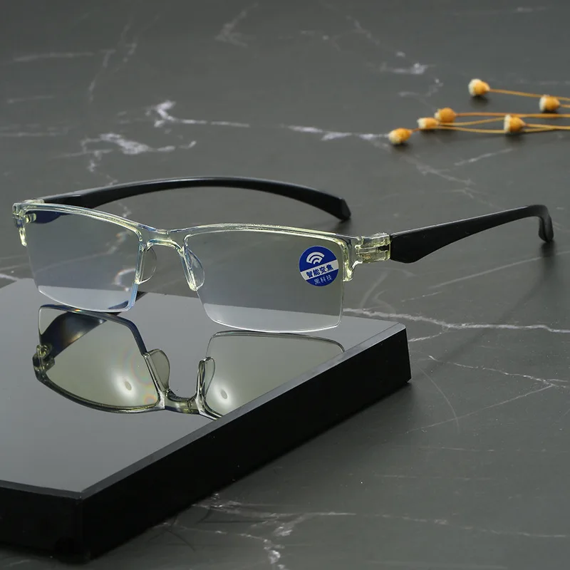 Ultralight Smart Automatic Zoom Reading Glasses Anti Blue Ray Eyeglasses Autofocus Presbyopia  Eyewear