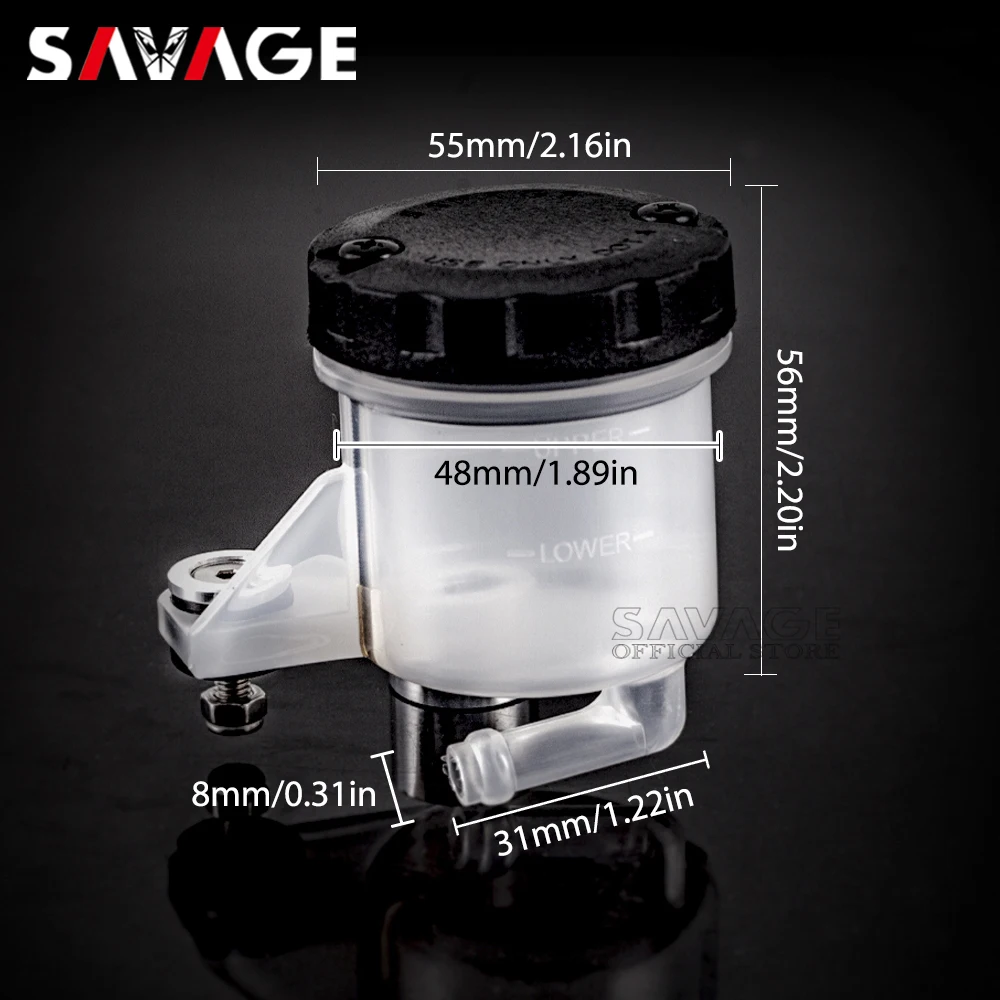 Front Brake Cylinder Reservoir Tank For HONDA CBR600RR CBR1000RR CB1000R VTR1000F VTR1000 SP1 NSR VFR Motorcycle Oil Fluid Cup