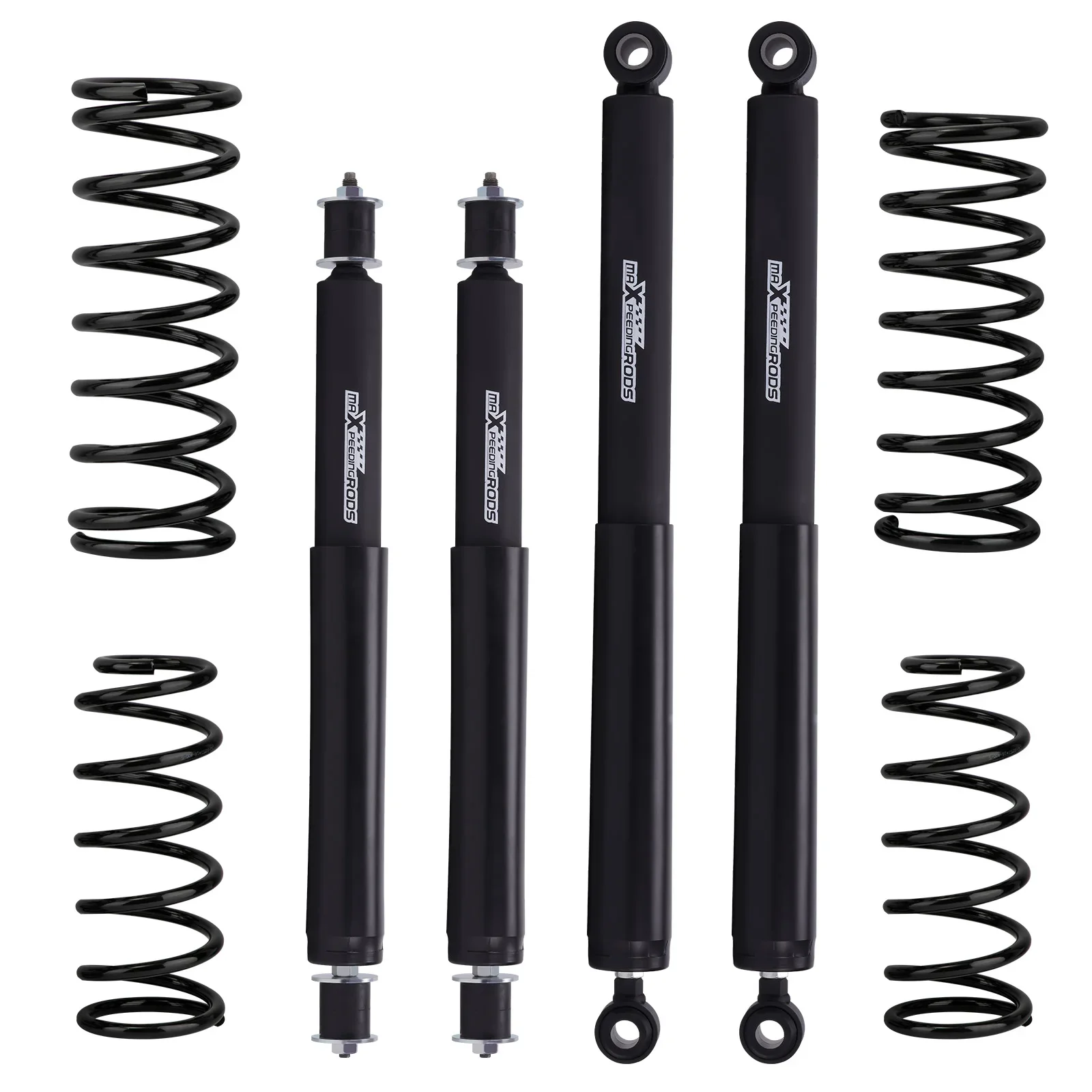 2inch Lift Kit Coil Springs + Shocks For Nissan Patrol GQ Y60 GU Y61 1988-UP