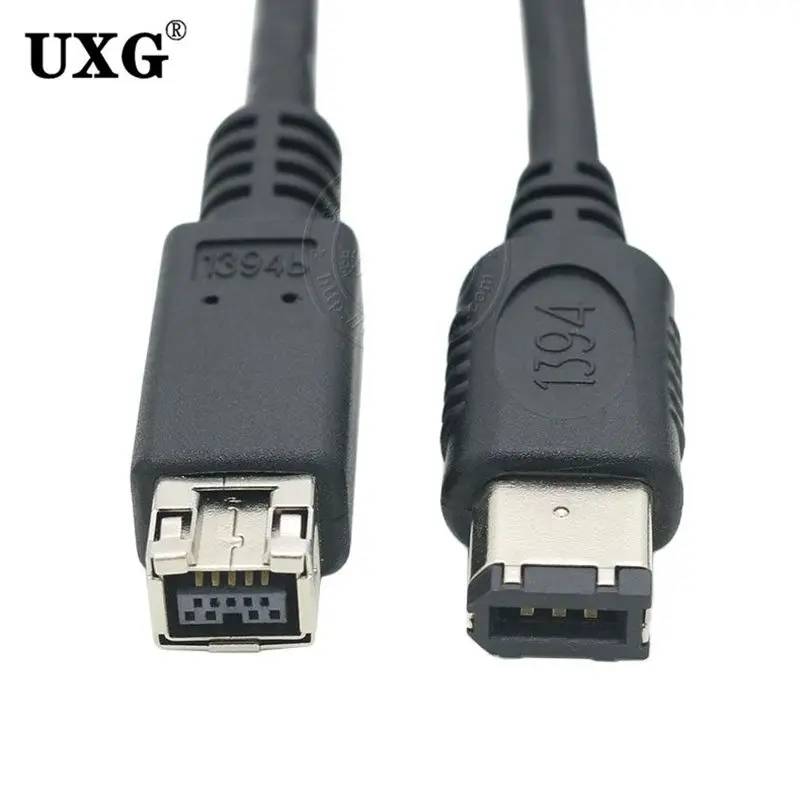 60CM IEEE1394 Firewire 800 9-pin/6-pin Cable, FireWire 800 400 IEEE 1394 Cable (9pin 6pin) 2FT