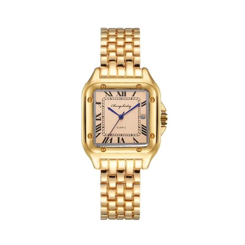 UTHAI W130 Women's Watch Light Luxury Stainless Steel Strap Couple's Watch Men's Fashion Quartz Watch Business Men's Clock Gift