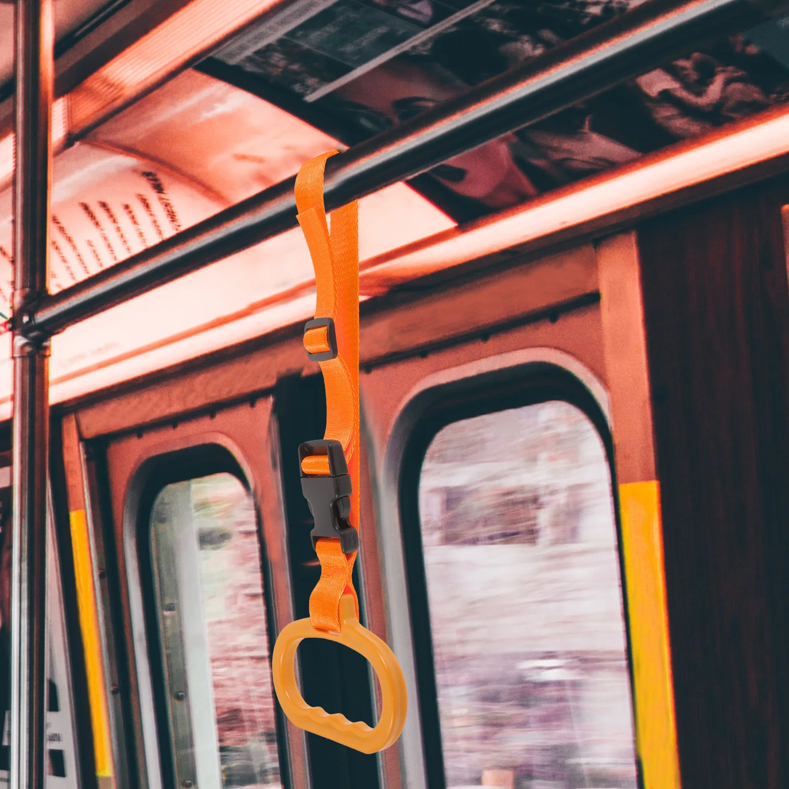 

Car Grab Handle Adjustable Bed Assist Strap Hand Grip for Elderly Seniors Mobility Aid Vehicle Support and Safety