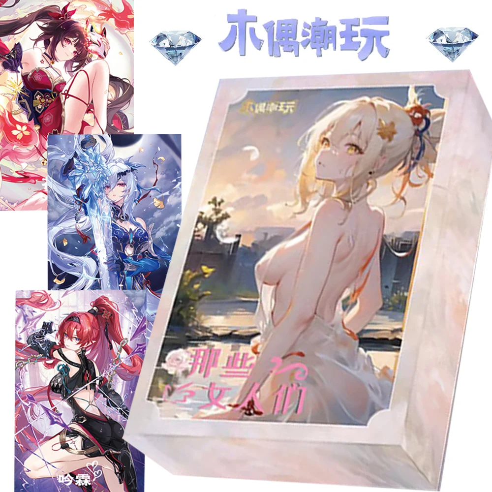 

Those Women Goddess Story Cards Collection Anime Game Girl Yae Miko Layla Advanced Cold Hot Gold Film Cards Doujin Toys Hobbies