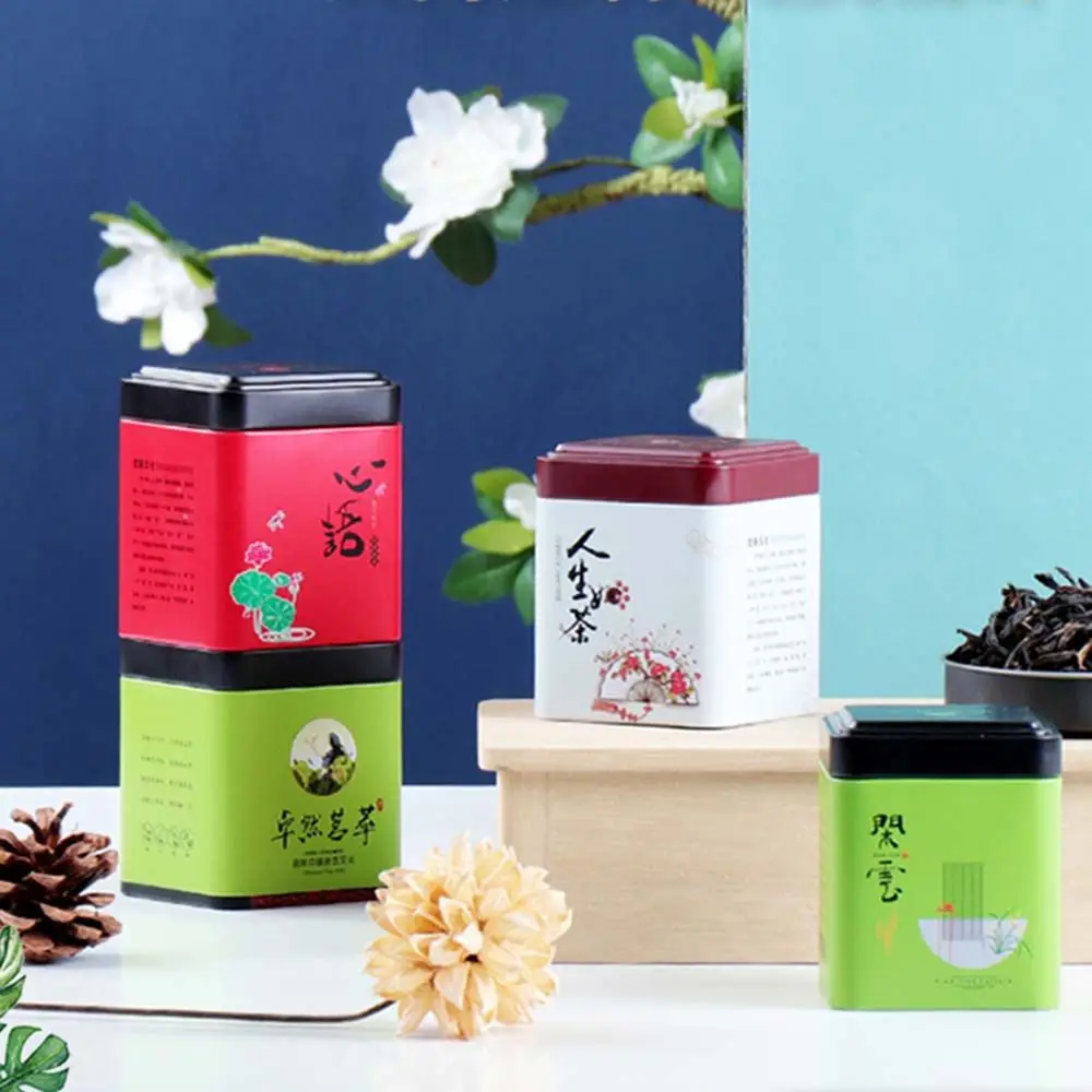 Metal High Quality Aluminum For Sugar Solid Sealed Canister Kitchen Storage Coffee Jar Tea Box Tea Caddies Airtight Container