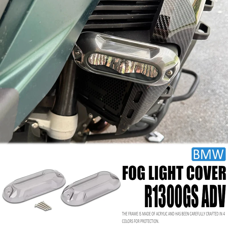 

For Bmw R1300GS Adventure R 1300 GS GS1300 ADV 2024 2025 Motorcycle Front Auxiliary Light LED Indicator Protector Guard Cover