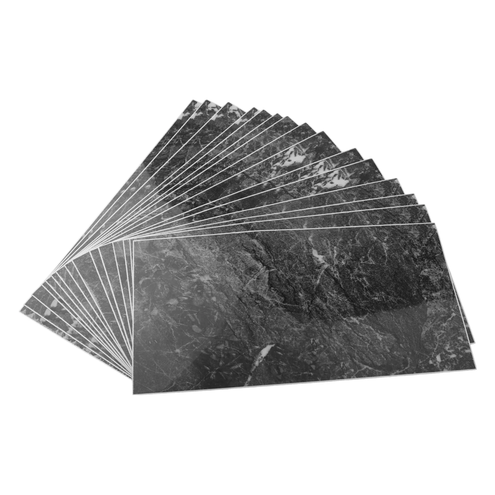 Home Redecoration DIY Home Décor Tiles Easy Install Tiles Heat Resistant Moisture Resistant Realistic Marble Appearance