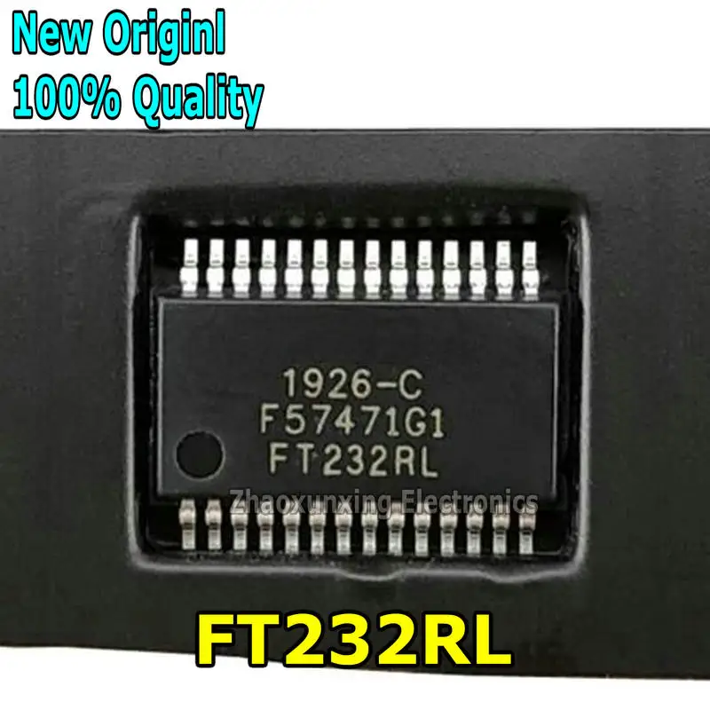 2~10PCS   New     FT232RL-REEL   FT232RL    FT232R   FT232    SSOP-28    Chipset