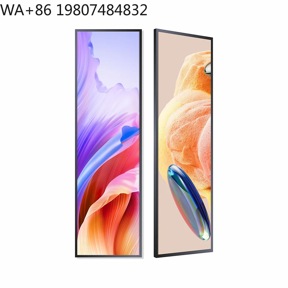 Custom Super Shelf Long Advertising Screen, Android HD Narrow LCD Strip for Supermarket Shelf Aliexpress
