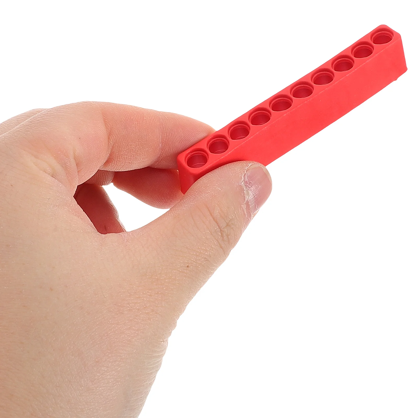 Soporte para puntas de destornillador, organizador de tiras de almacenamiento con agujeros para brocas, caja de herramientas, plástico, portátil, eficiente, 6 uds.