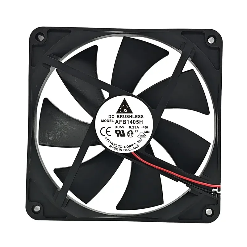 for USB Silent Fan 5V Power Bank Router Set Top Box Light Cat Chassis Small Cooling Fan 456789 12CM