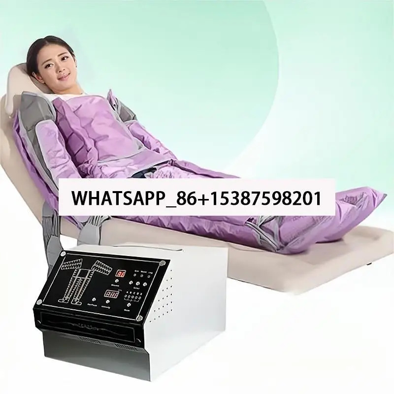 

High quality Presoterapia Massage air pressure Device 48 Airbags Body Pressotherapy Lymphatic drainage machine