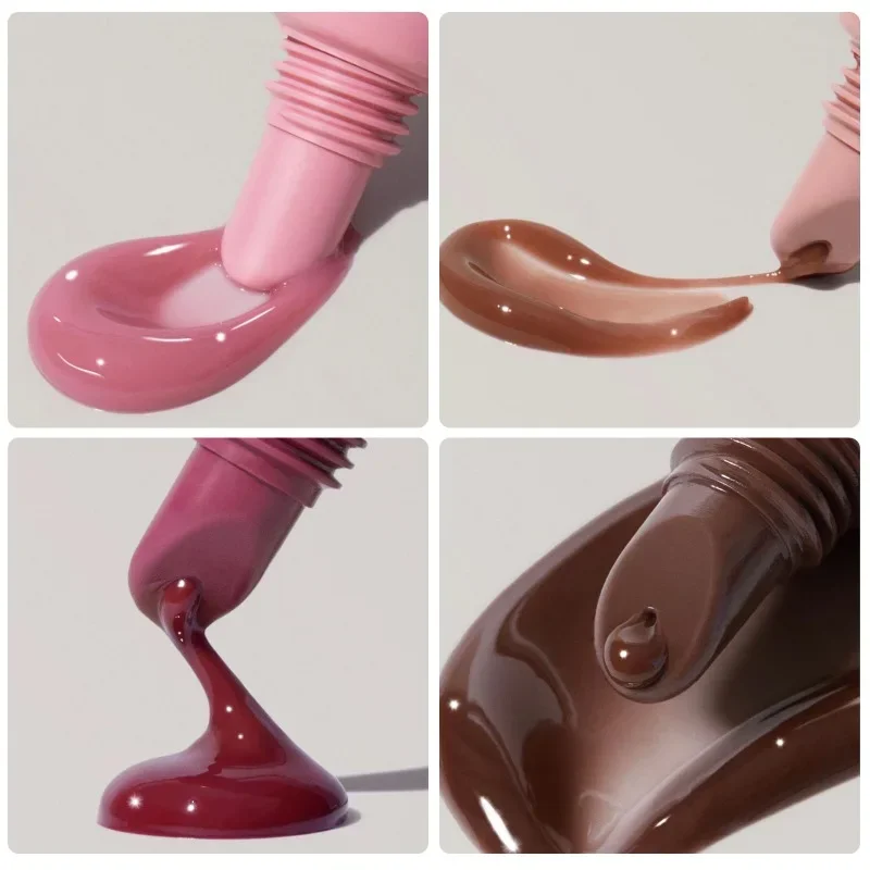 ins Water Light Beeps Lips 5-color Glossy Lip Balm Moisturizing and Lightening Lip Lines Mirror Lip Glaze Moisturizing Non-stick