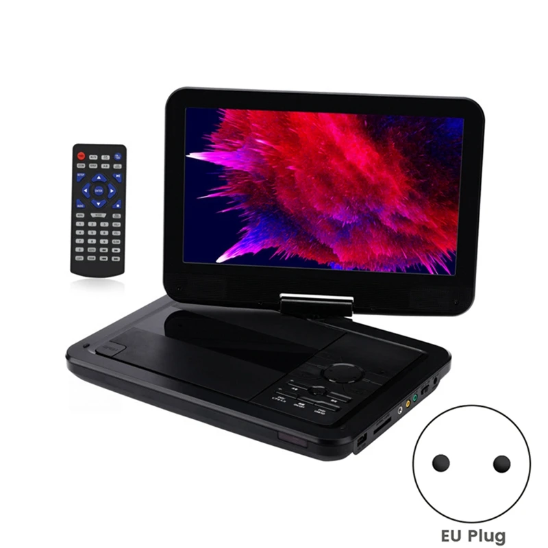 Hot-2500Mah Player 10 Inches Mobile Portable DVD Player Multifunction Convenient Stable CD Player
