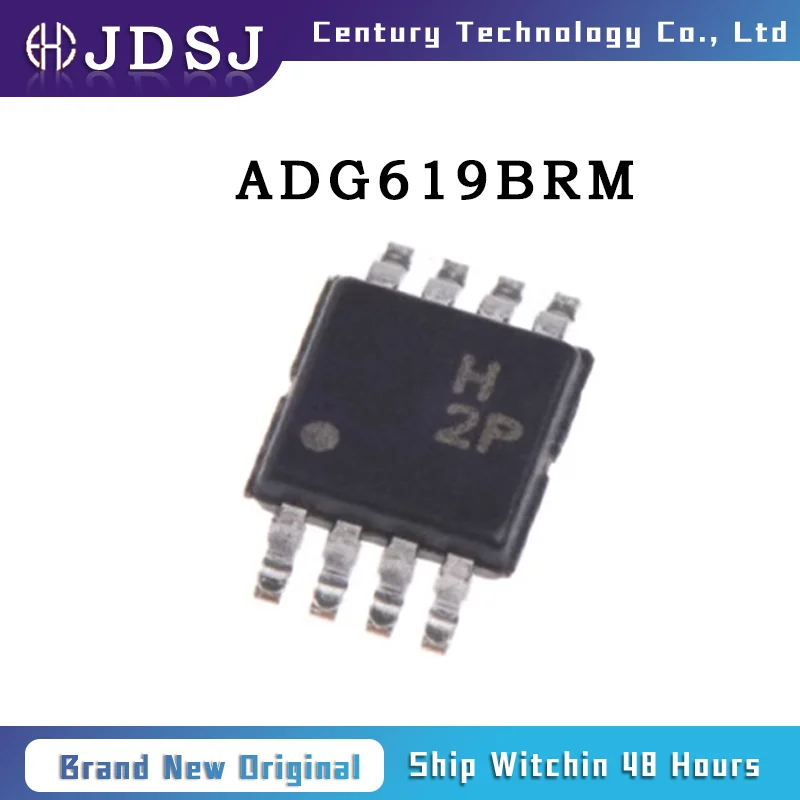 

1PCS/10PCS/50PCS/100PCS ADG619BRM IC SWITCH SPDT X 1 6.5OHM 8MSOP Brand New Original Chip