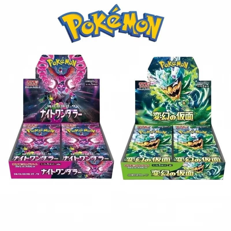 Hot Original Pokemon Card Ptcg Japanese Edition Series Sv6 Transform Mask Anime Game Trading Cards Children Gifts Board Game Toy