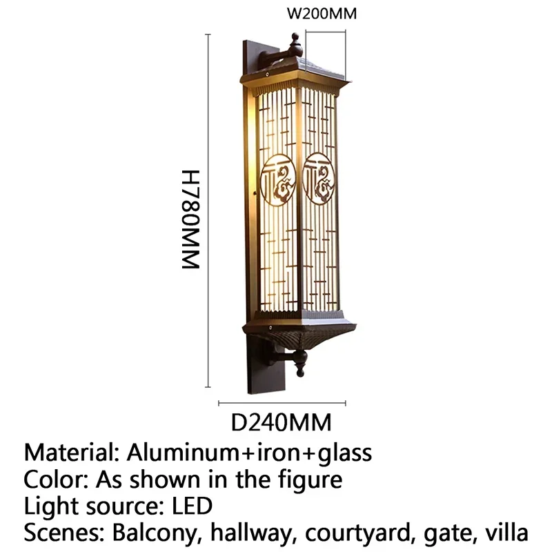 GISELLE Contemporary LED Outdoor Wall Lamps Electric Simplicity Waterproof Balcony Hallway Courtyard Villa Gate Hotel