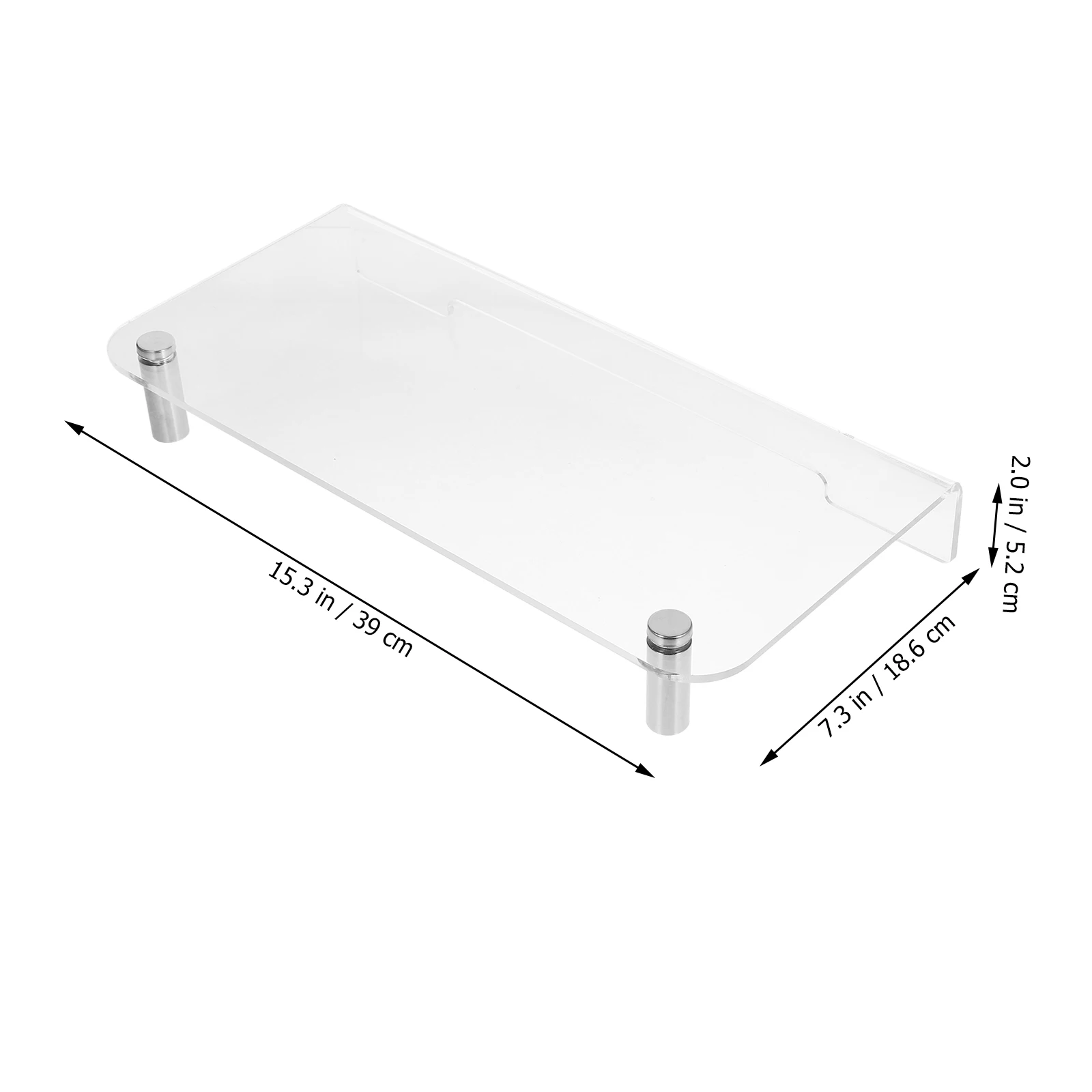 Imagem -02 - Suporte para Monitor Prateleira de Mesa Rack de Elevação Prateleiras de Exibição Riser de Mesa Computador Portátil para Organizador Armazenamento de Tela