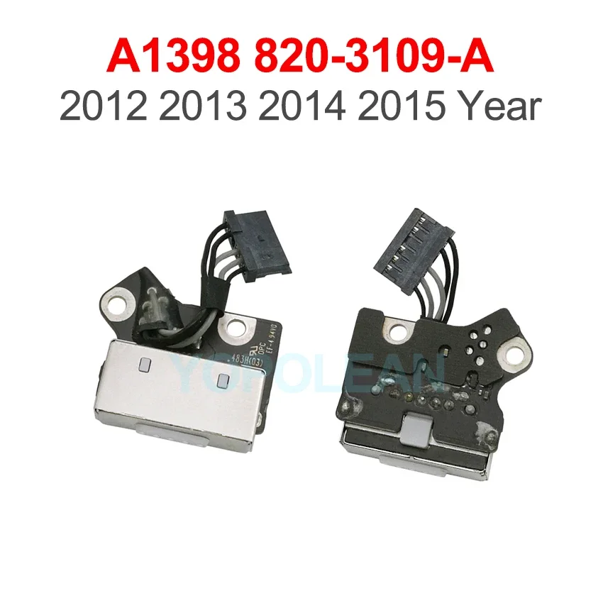 Original Power DC Jack 820-3109-A 820-3248-A 820-3584-A For Macbook Pro Retina 15