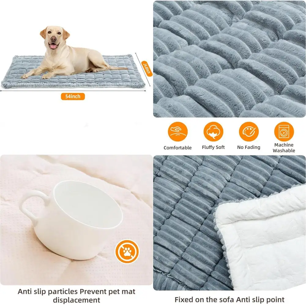 

Универсальный моющийся чехол для автомобильного сиденья для собак, 54x24.8, нескользящий коврик-лежанка для животных для путешествий, защита от царапин и проливаний, для внедорожников и грузовиков