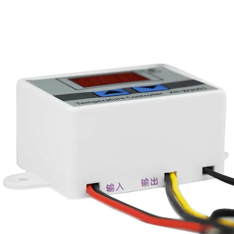 W3001/W3002 220V Temperature Controller Digital LED Temperature Controller Thermometer Thermo Controller Switch Probe