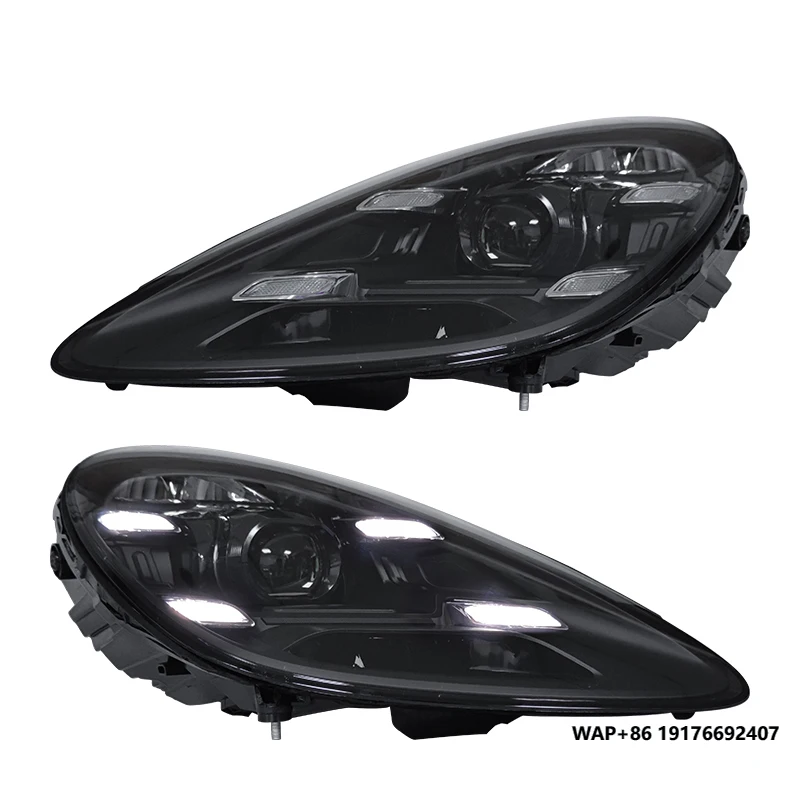 YU GUANG for ‘Porsche 982 Cayman Boxster Front Light Upgrade Hot Head Lamps LED Matrix Headlights Assembly LED Projectors