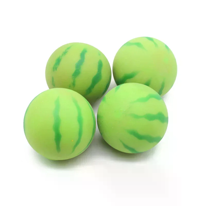 신제품 인공 과일 수박 스퀴즈 장난감 느린 반동 레드 스트레스 해소 볼 어린이 및 성인용