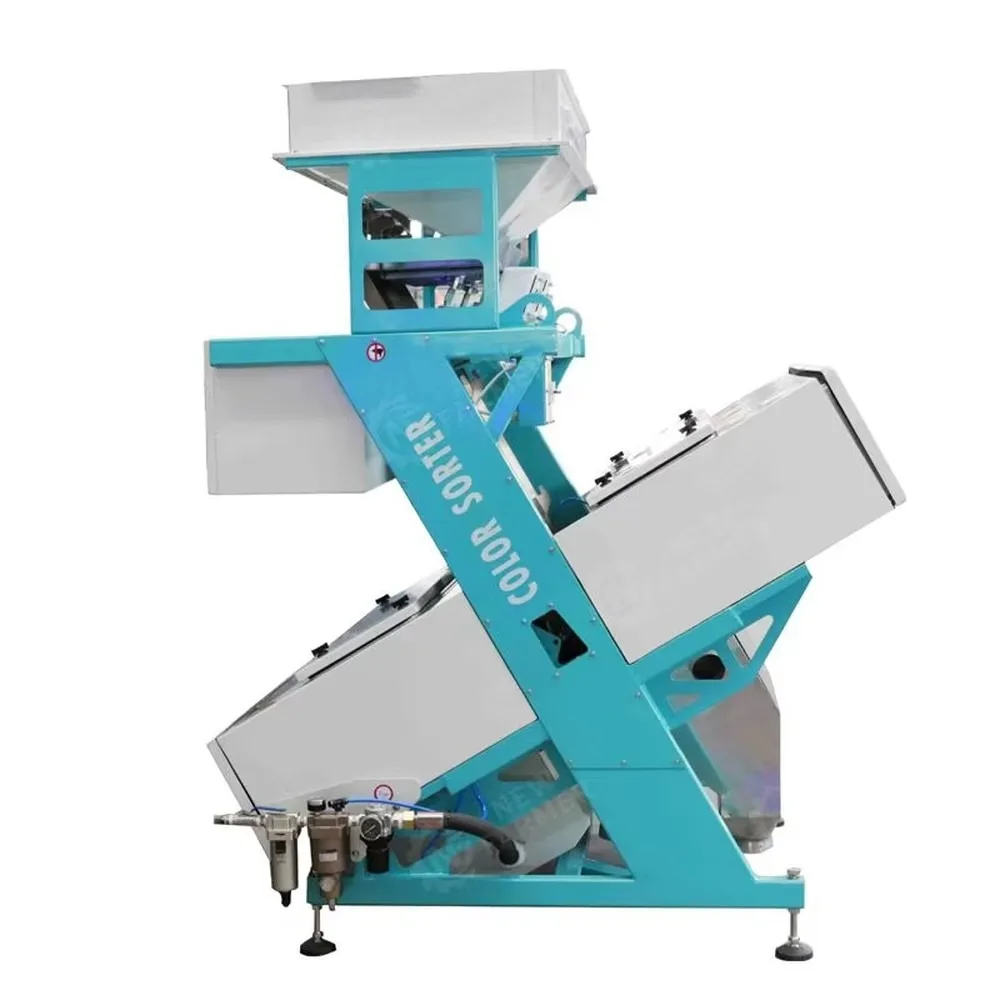Optical CCD Color Sorter Machine High Precision Grain Coffee Bean Sorting Equipment Mini Compact Design 100KG 220V