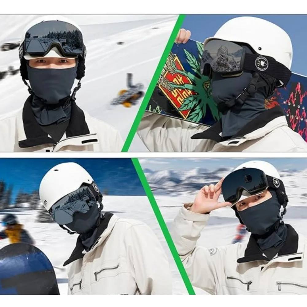 Ski men's and women's balaclava masks for snowboarding, motorcycles, full face masks, hats_voghion.com