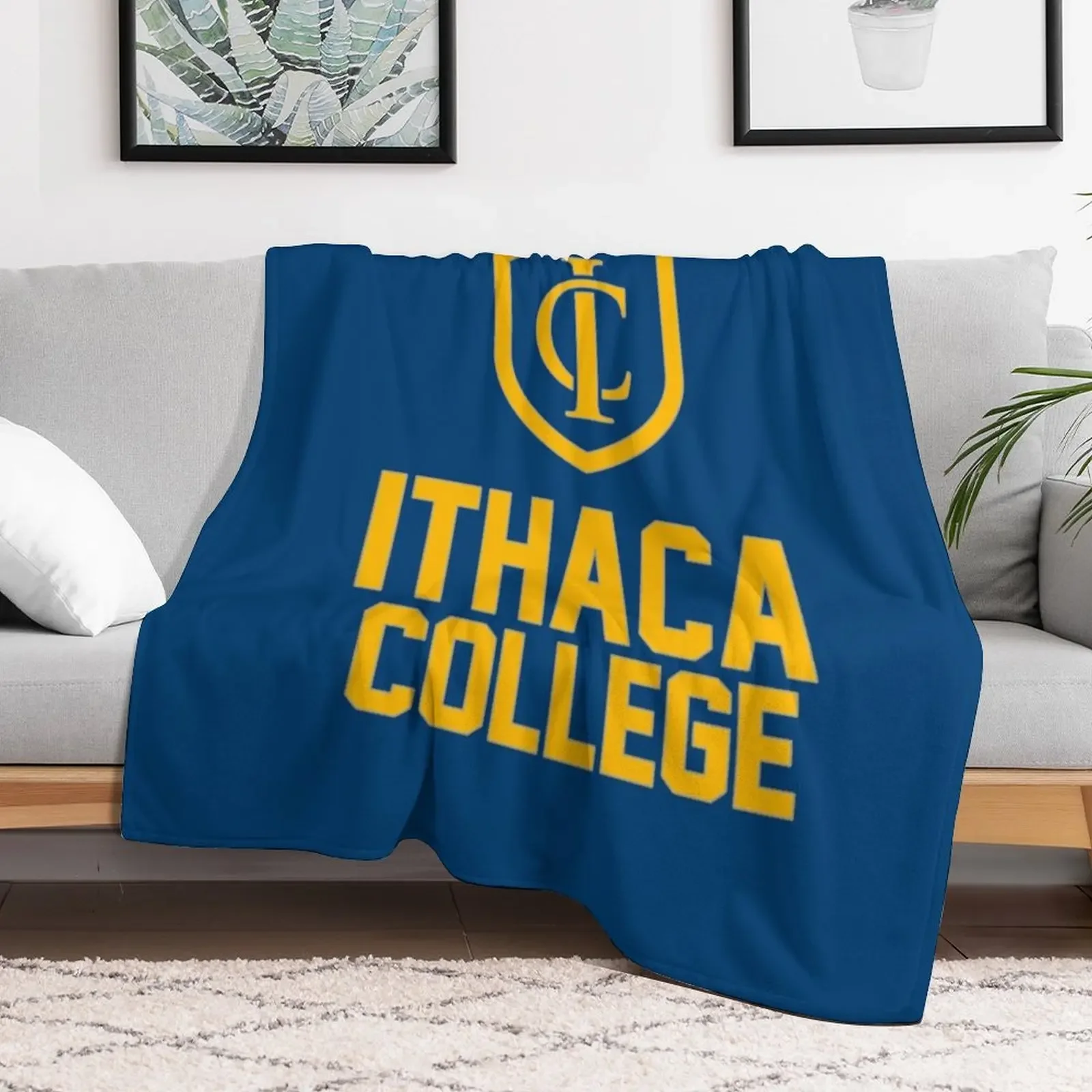 Ithaca College Throw Blanket Cute Sofa Blankets