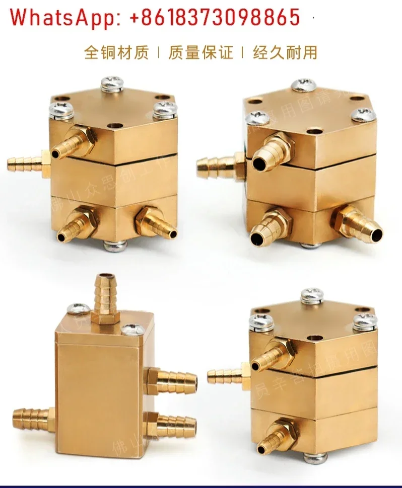 

Accessories Machine Hexagonal Pressure Air Control Water Valve Single Mobile Phone